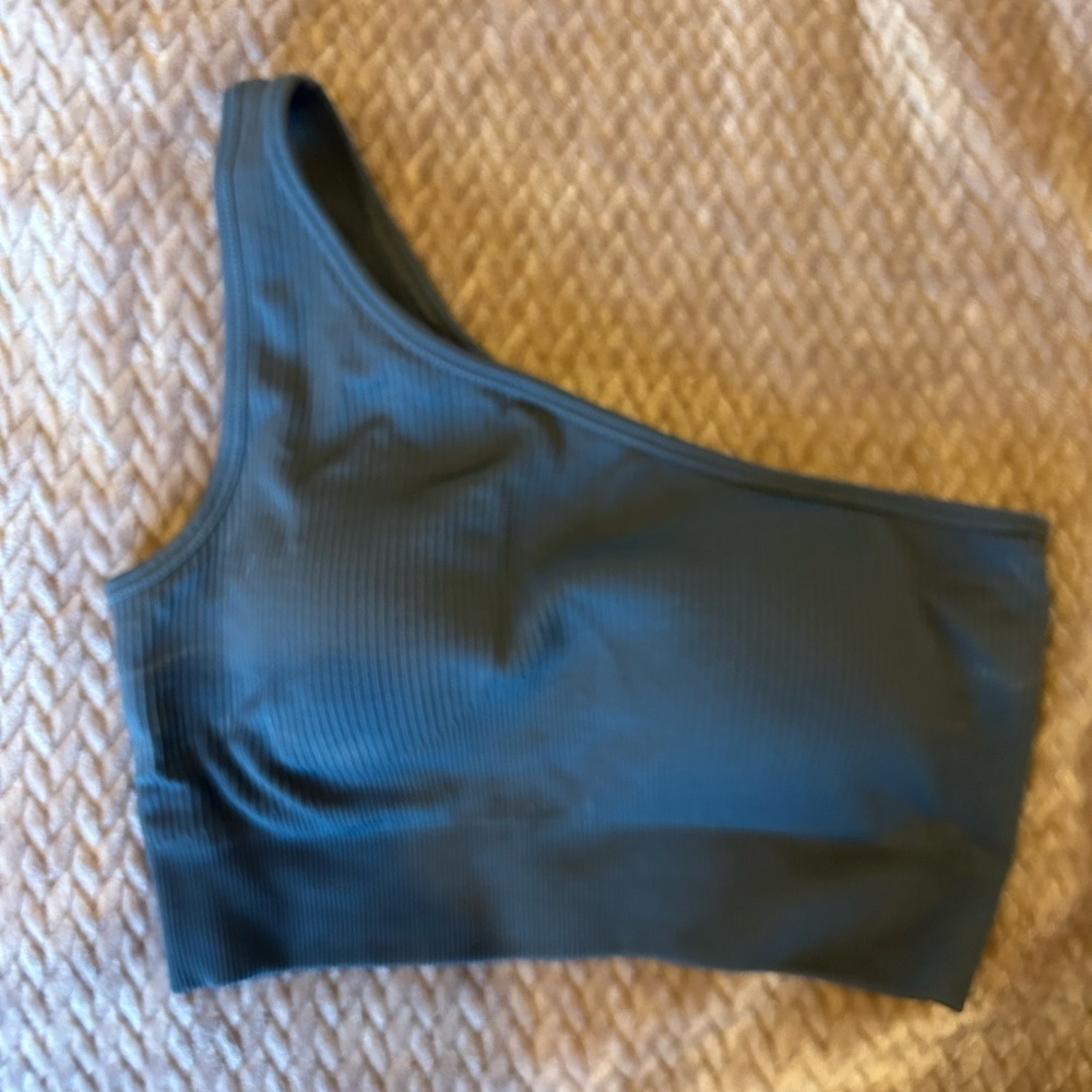 Amazon one shoulder sports bra